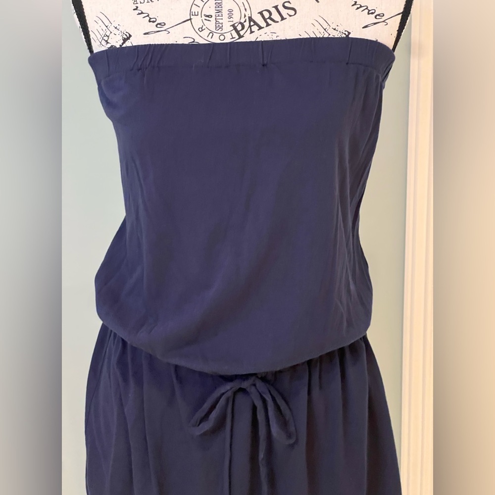 Michael Stars Bandeau Dress | Navy | Size S | Like New - Picture 8 of 11